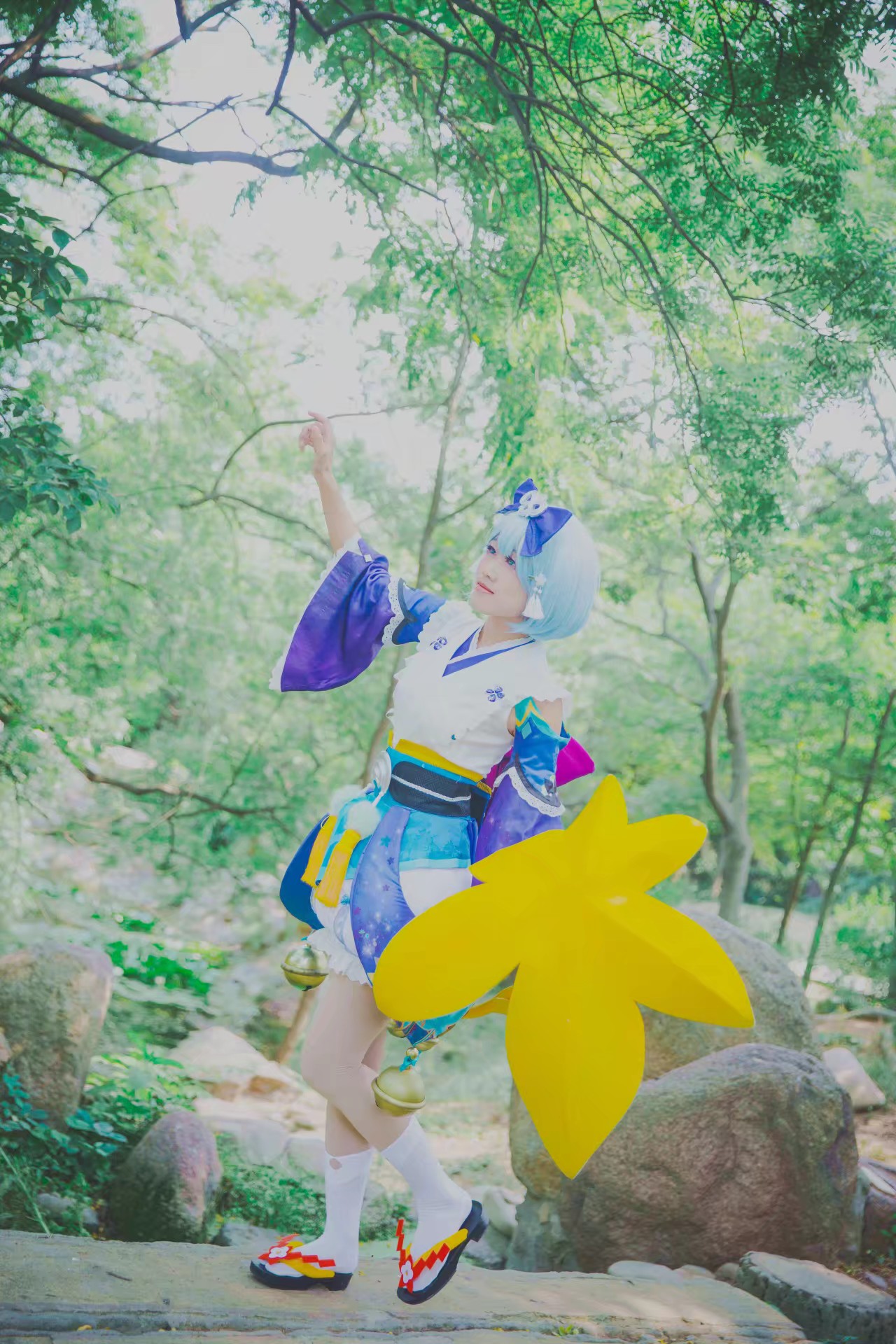 cos正片萤草丹枫秋意