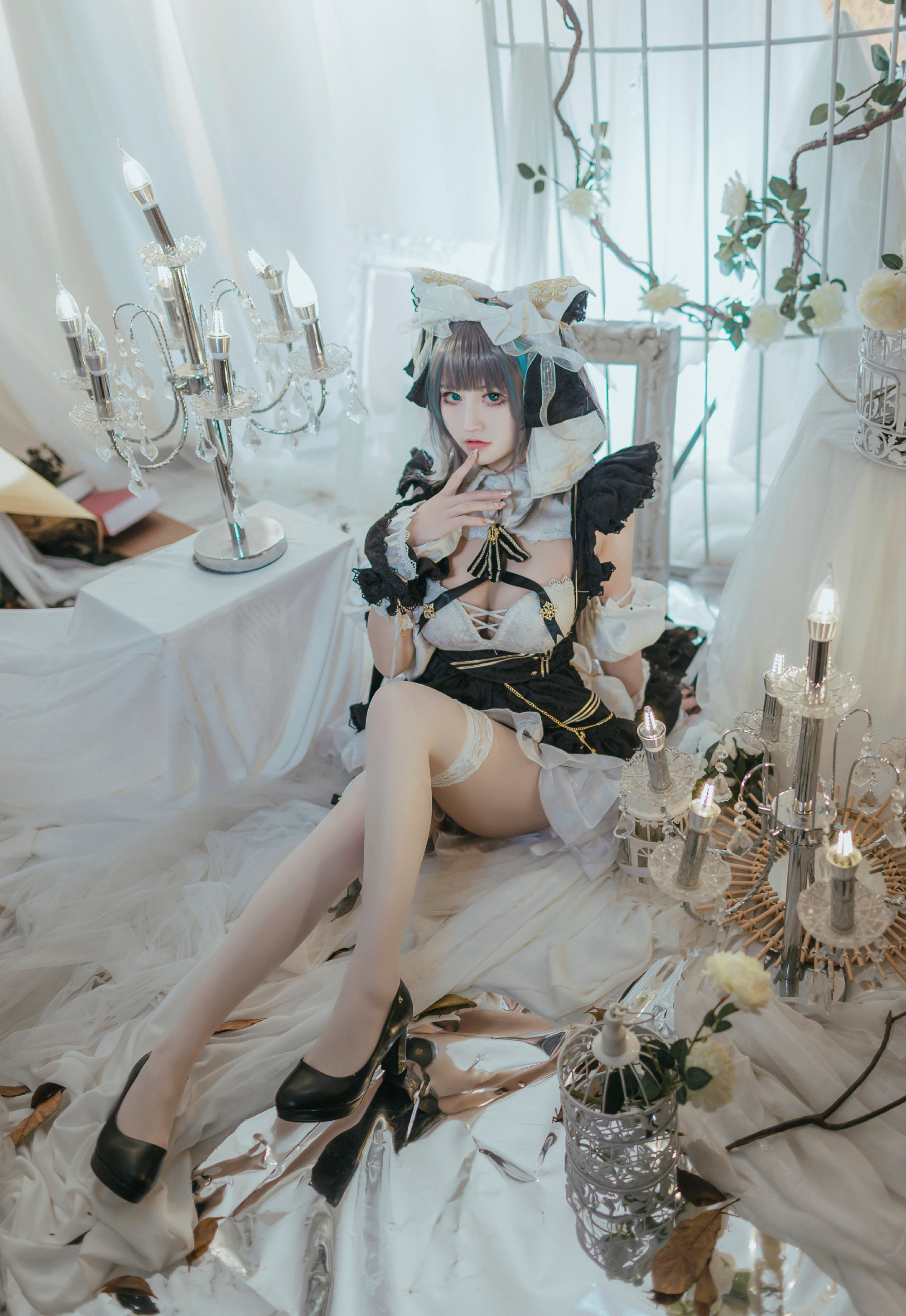 淼唯Jaune碧蓝航线柴郡cosplay9