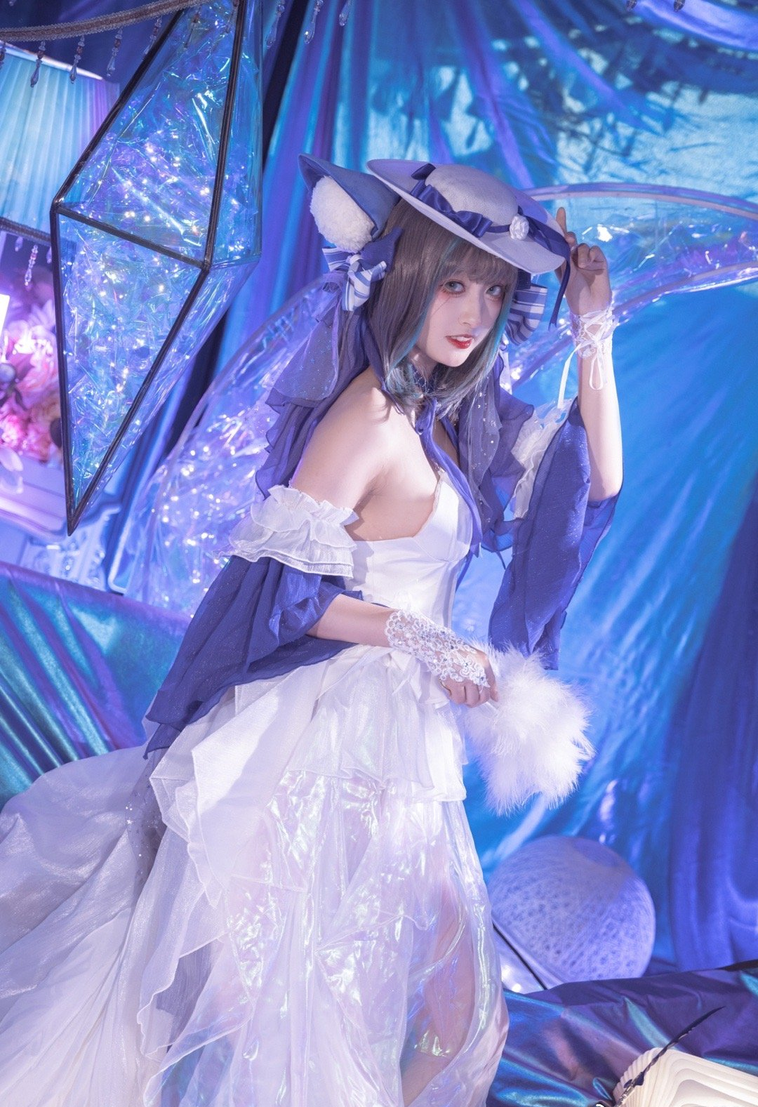 Luisa_零纱纱柴郡冰雪公主cosplay2