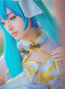 辰苏Vsinger初音金丝雀CosPlay