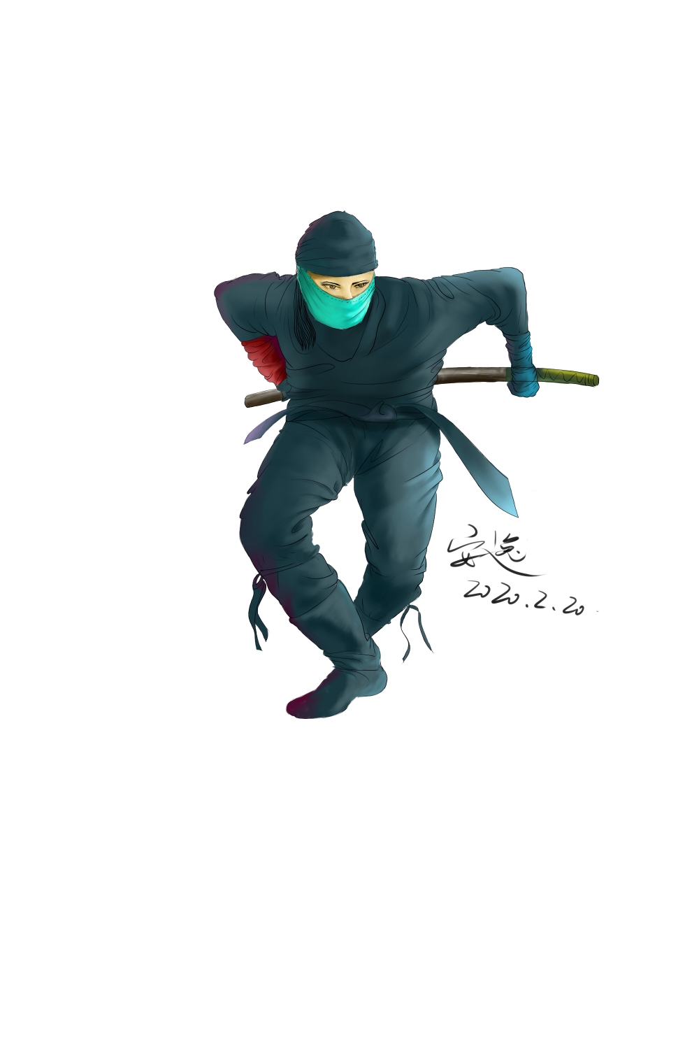 用漫画记录抗疫瞬间#医者～忍者～ 中国加油～ 武汉加油