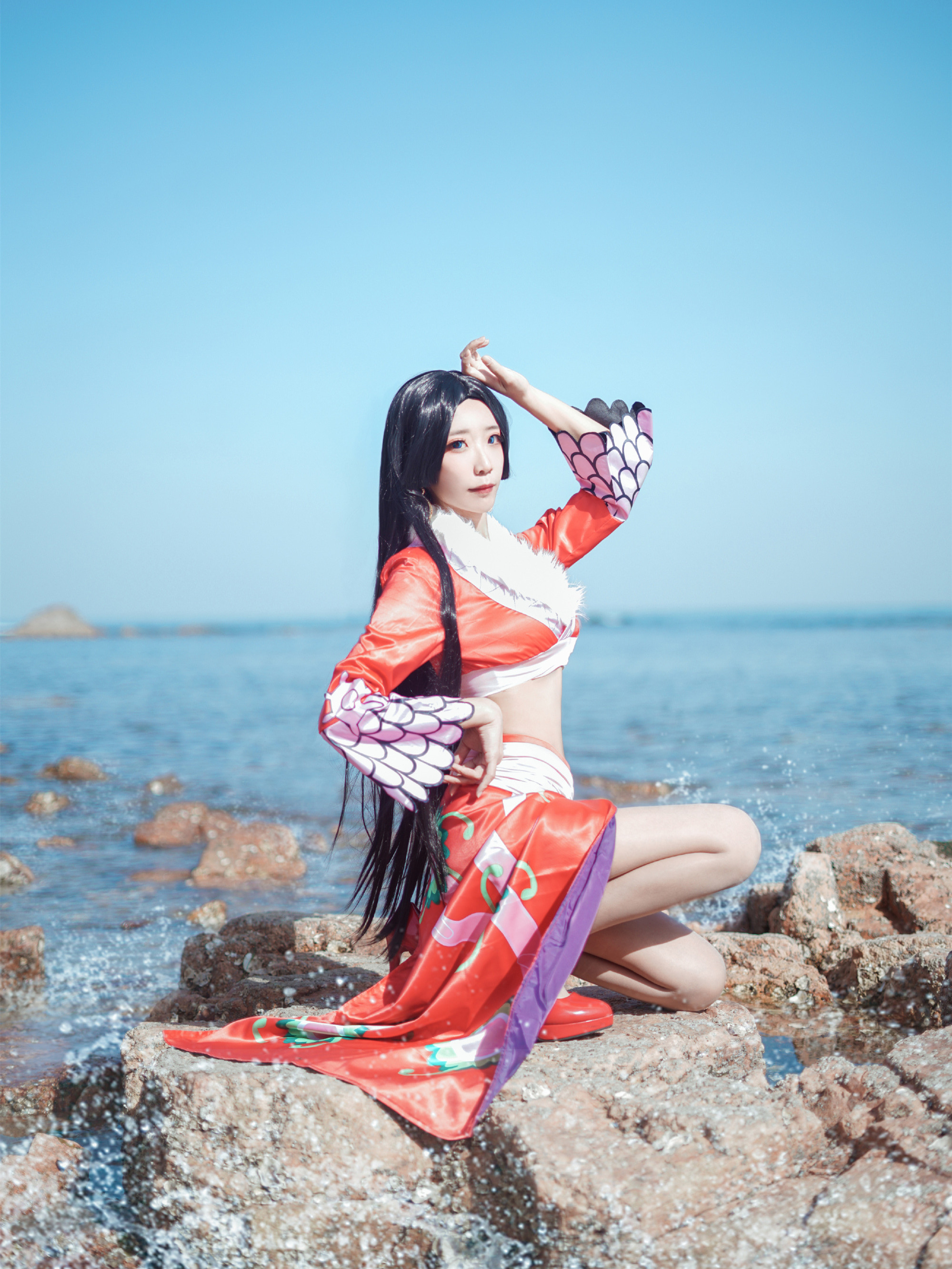 是粽粽子吖海贼王女帝波雅汉库克cosplay6