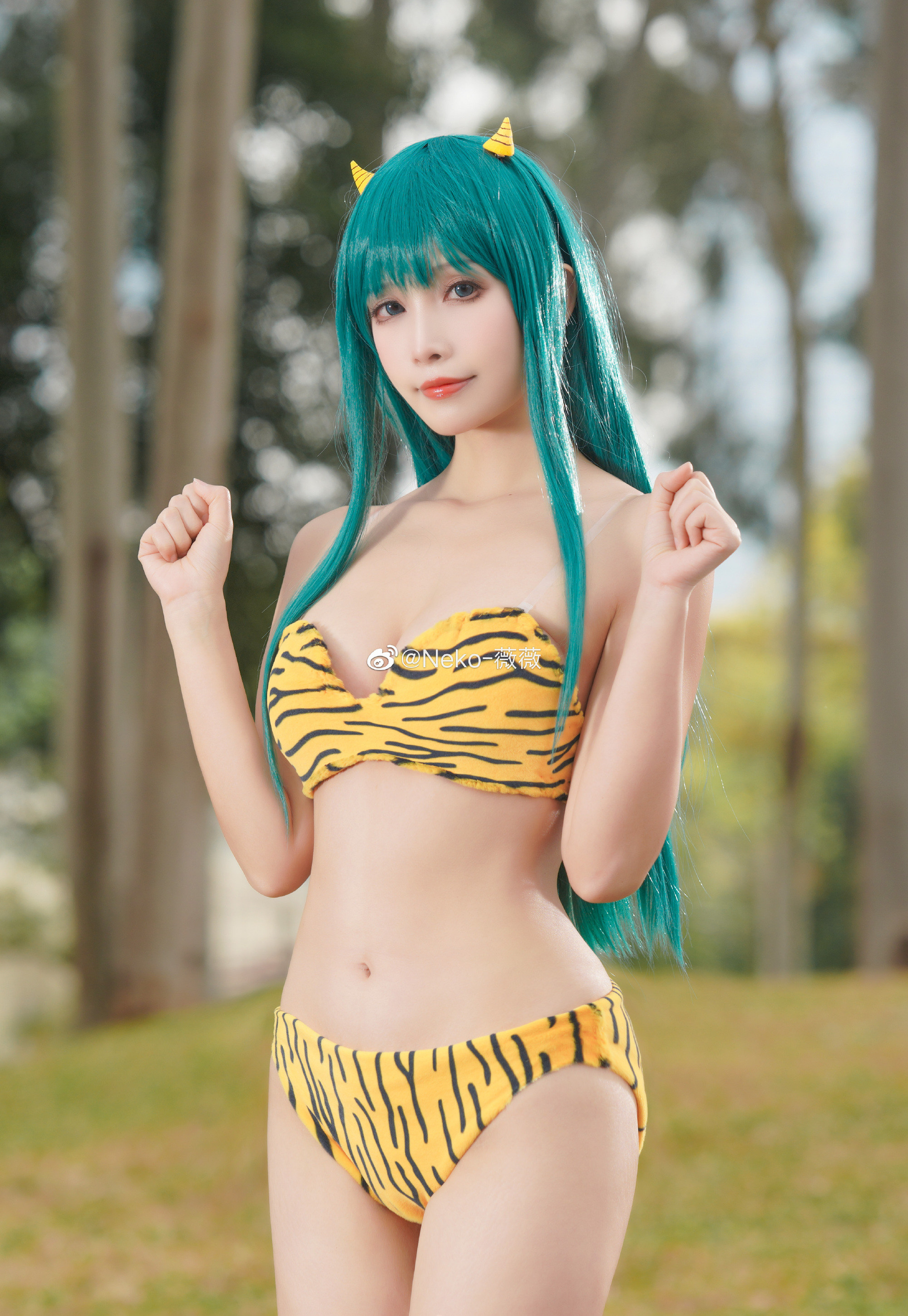 Neko薇薇虎纹拉姆cosplay3