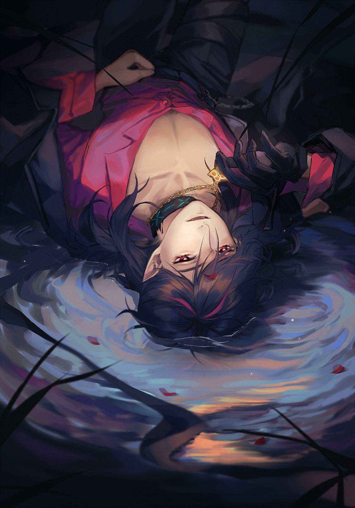 明日方舟##月见夜#  midnight  小破电脑罢工视频今天赶不出来了[小