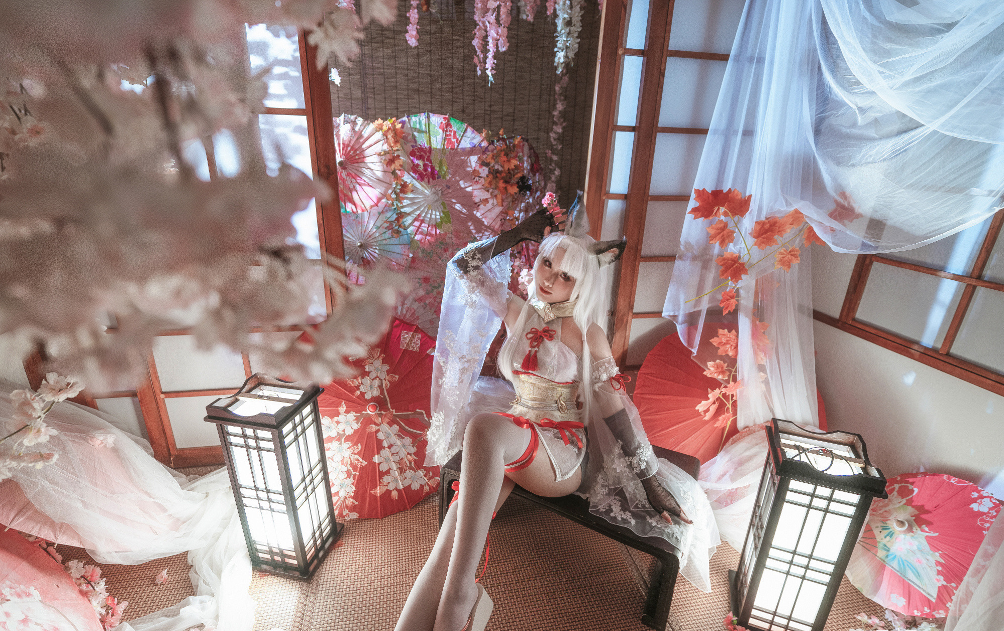 玥颜Queen永劫无间胡桃御宅罗梦Cosplay8