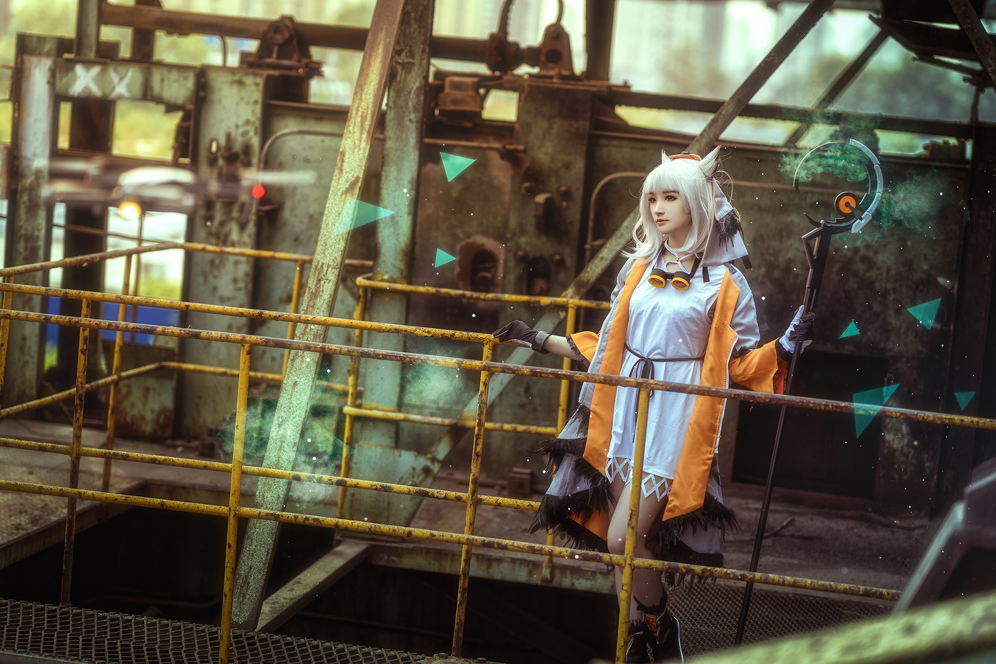 风纪委员连任期数 >= 6 高级勋章 查看全部>> #cosplay# #明日方舟