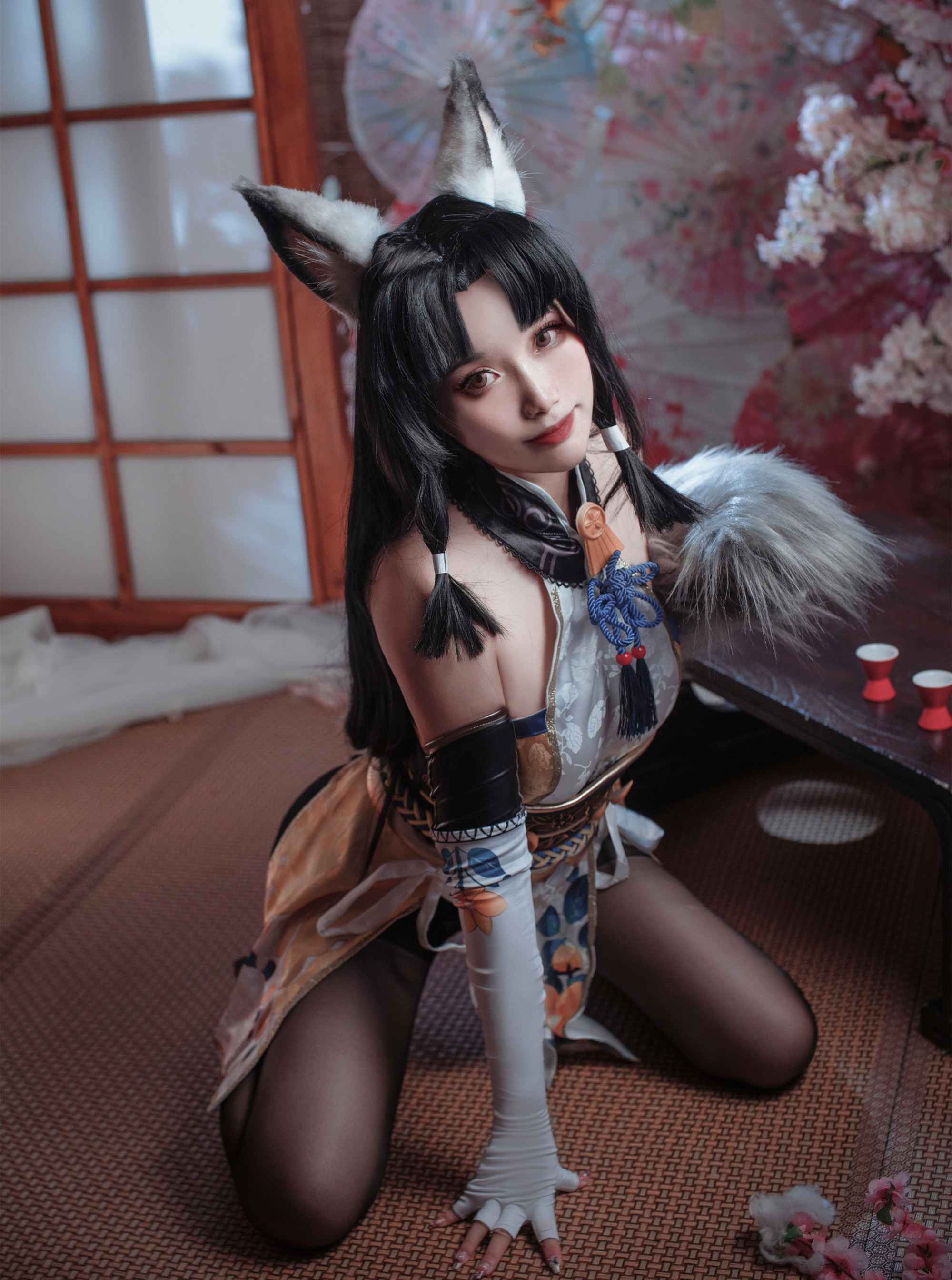 玥颜queen永劫无间胡桃御宅花织cosplay6