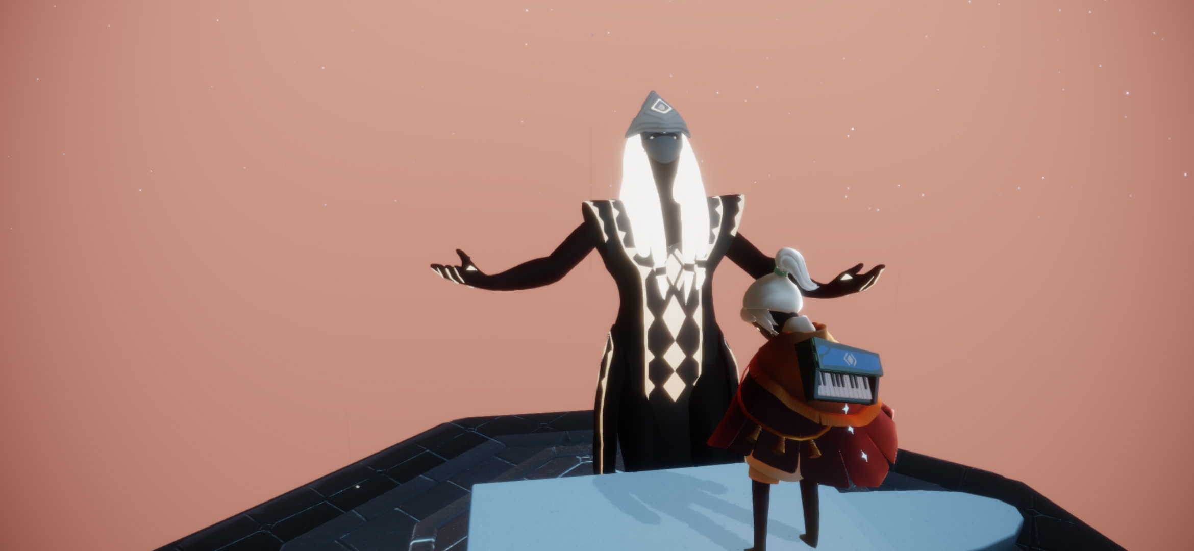 sky光遇#我怎么卡到雨林妈妈这里来了?[惊讶]