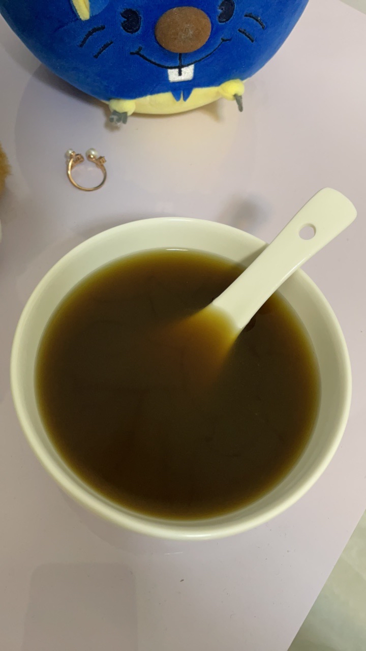 干了这碗药,我去睡了,梦里见.[无语]