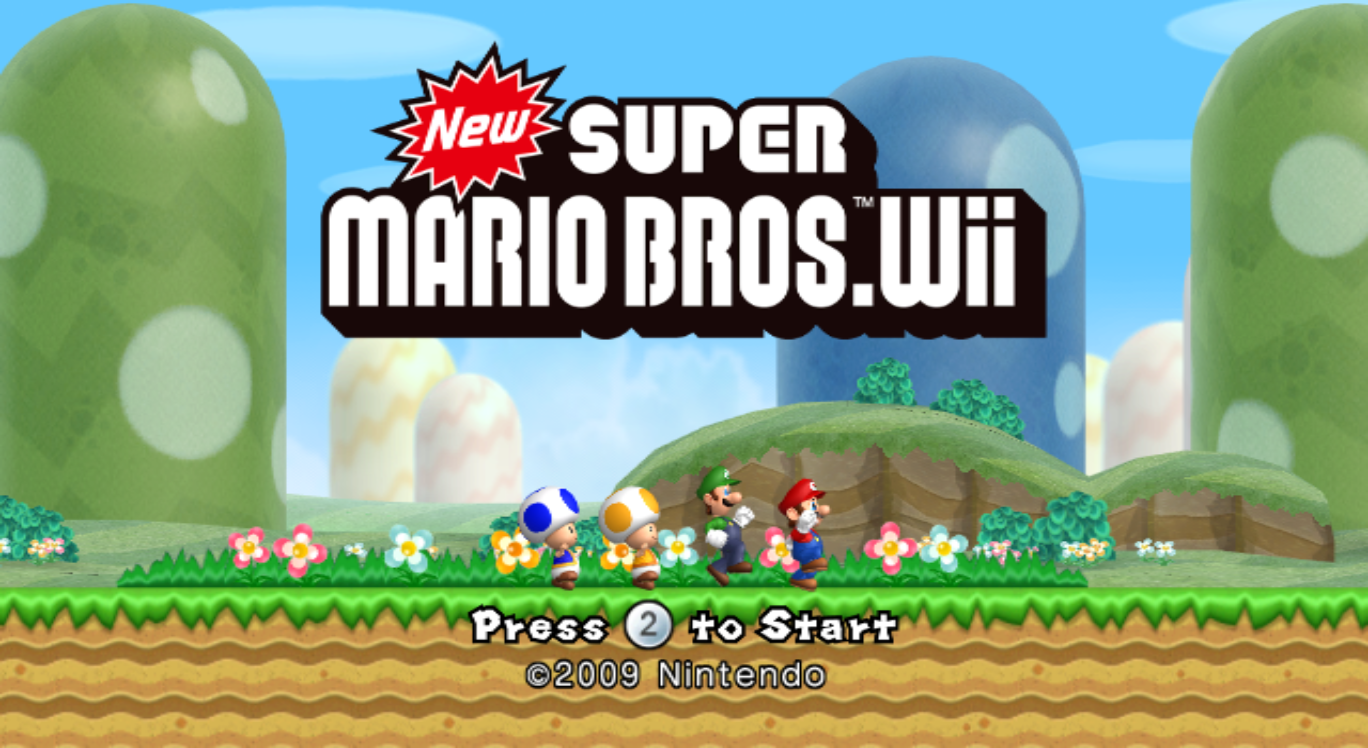新超级马里奥兄弟Wii 游戏截图
