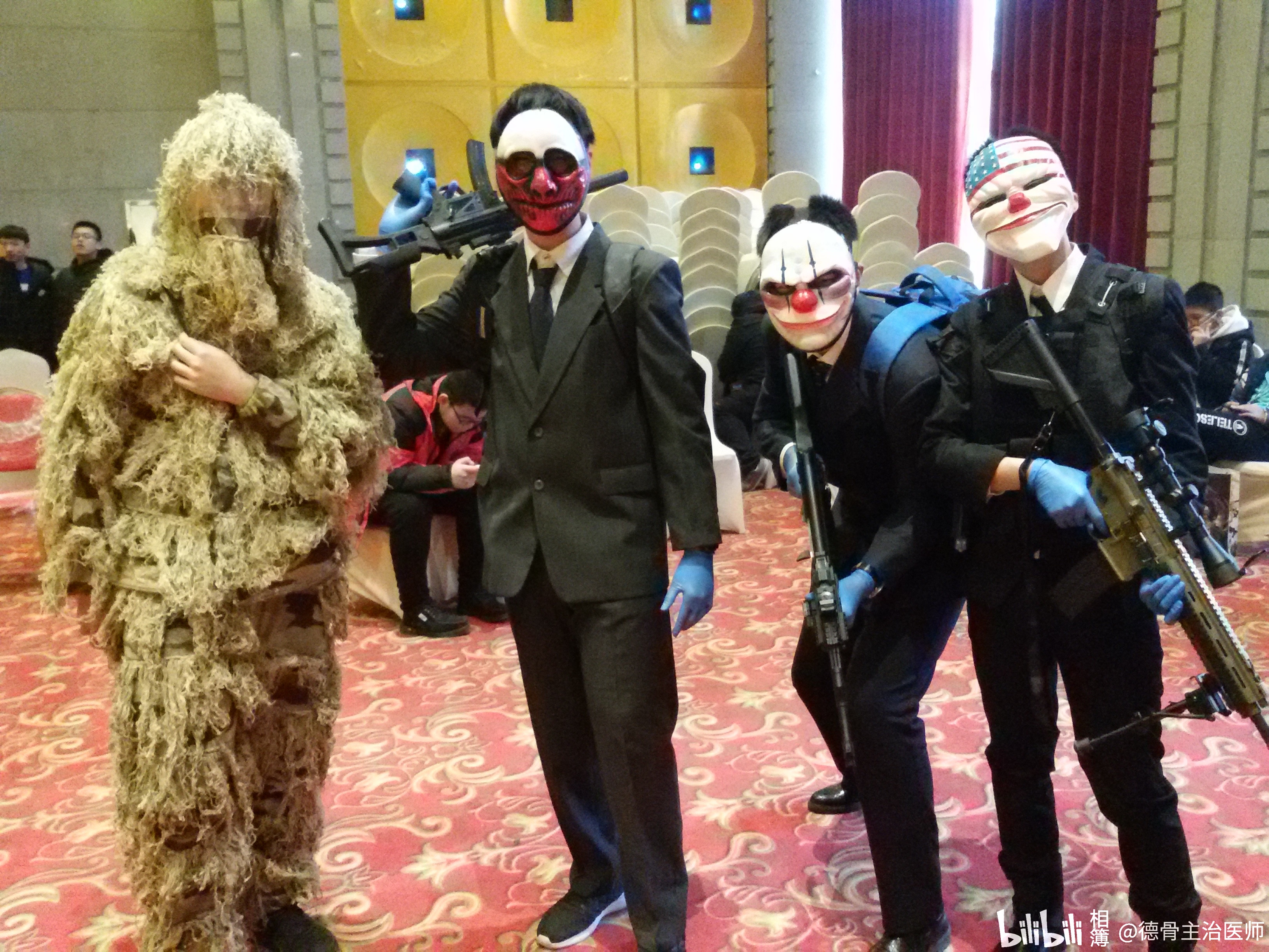 2月11日营口漫展《收获日2》劫匪cos