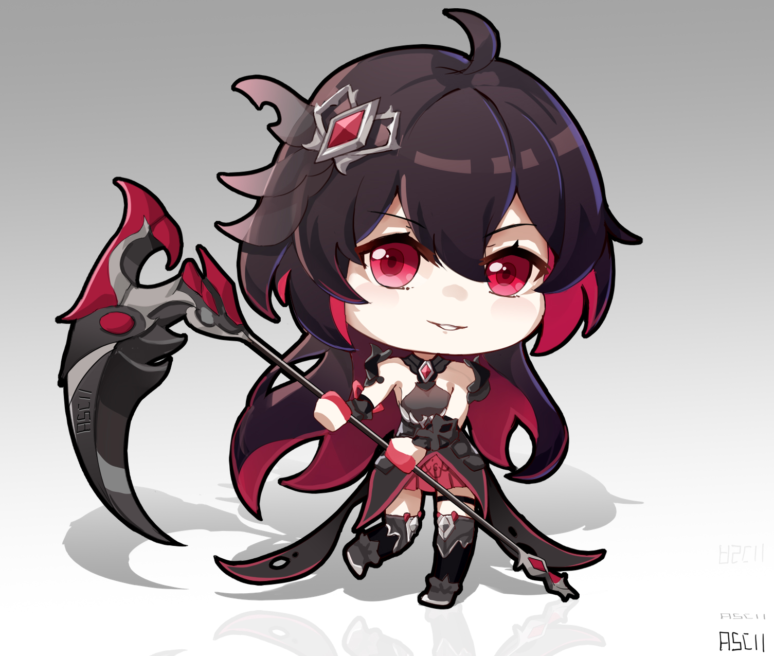 图二原图是群里不知道哪来的沙雕图#崩坏3# #魇夜星渊##希儿