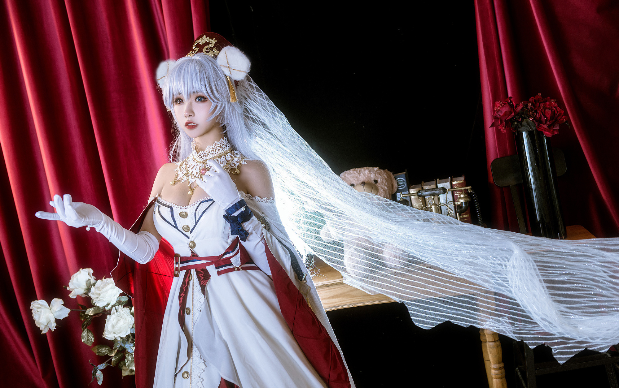 Momoko葵葵明日方舟早露cosplay4