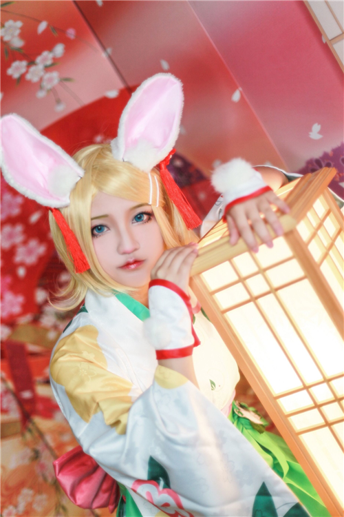 苡眠Vsinger镜音铃Cosplay4