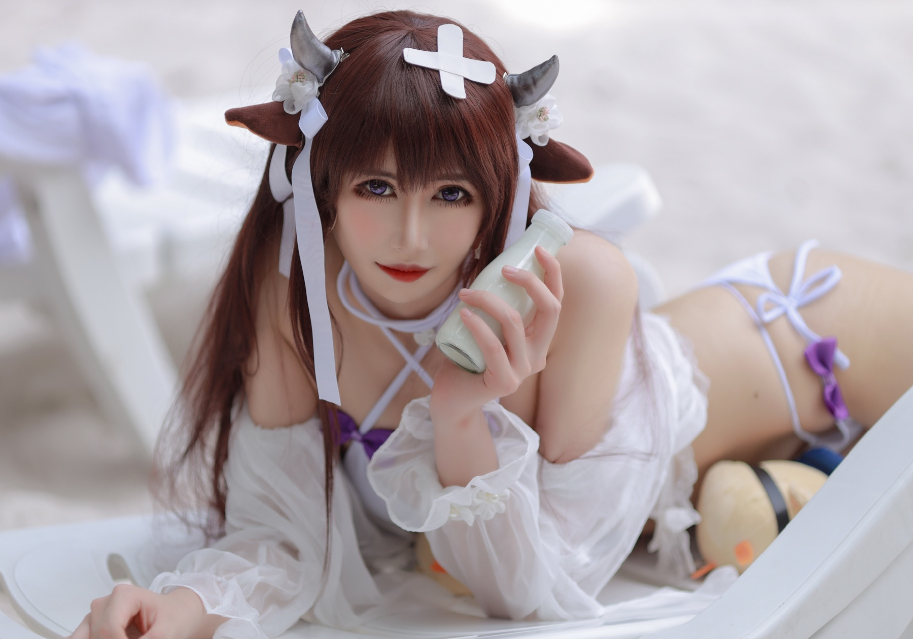 兔胖胖Min碧蓝航线樫野CosPlay7