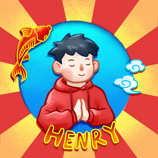 新年就要换上新头像噢  新年新欧气 新年快乐!