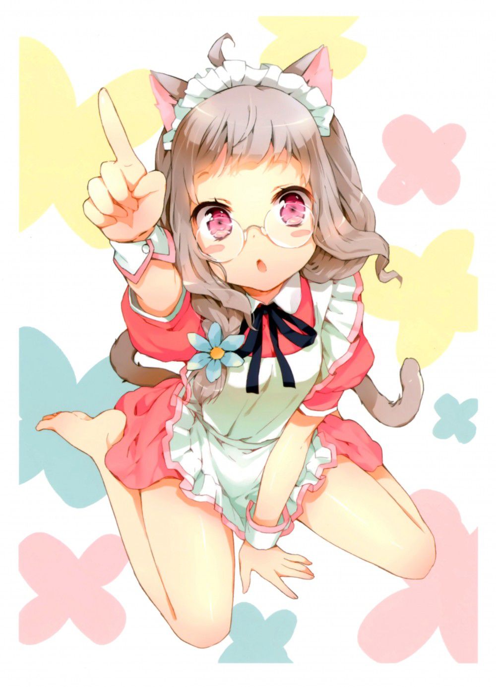 萌萌哒眼镜娘报道啦~各位客官喜欢嘛(2)