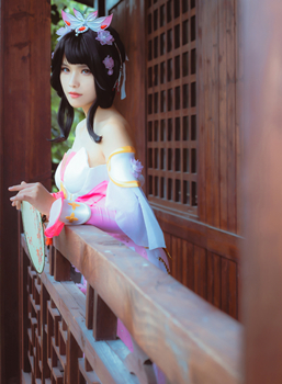 khaleesi王者荣耀甄姬cosplay