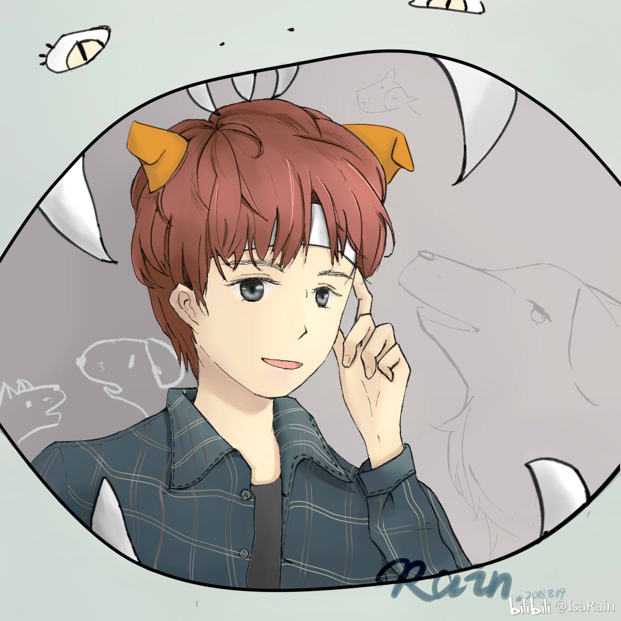 一只骆冠言小哥哥 _ rain江舍予 _ 哔哩哔哩相簿