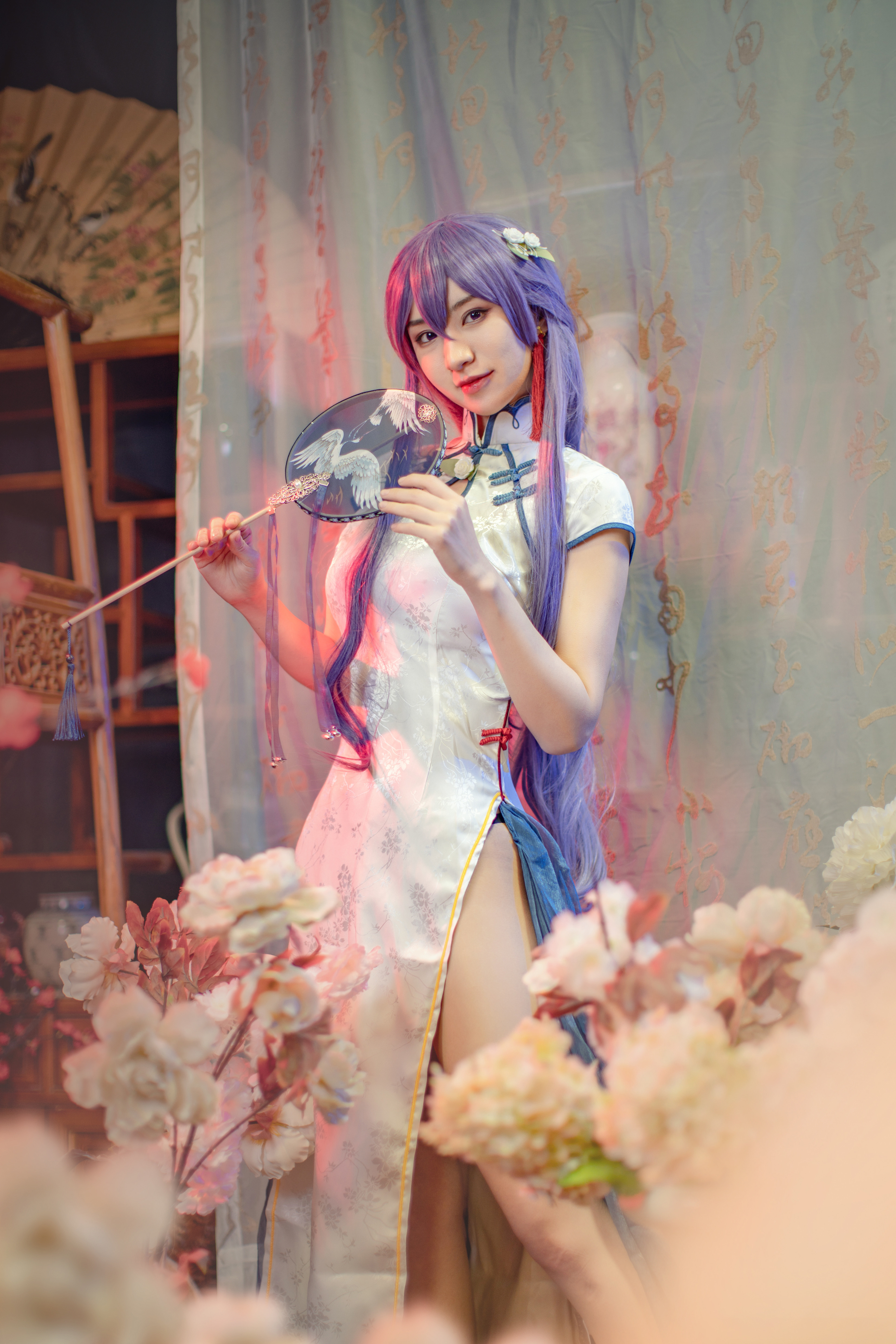 冥戏_CatN cosplay V家茉莉花墨清弦1