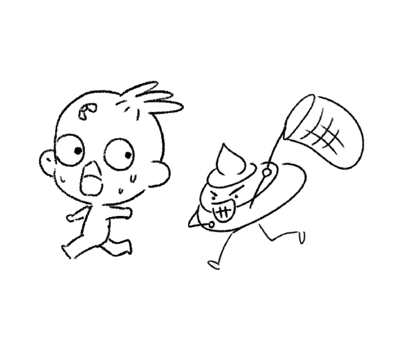 还有一棵尚未长大的竹笋,一个商人路过,承诺谁愿意被挖出来就带谁出去