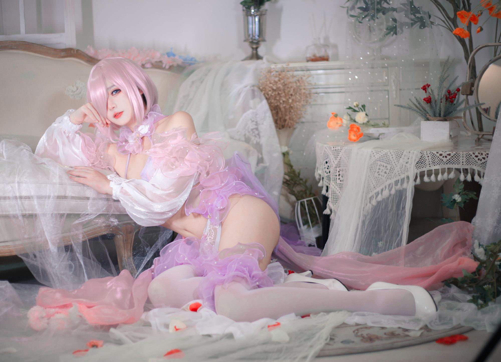 酒酿促织nya玛修cosplay3