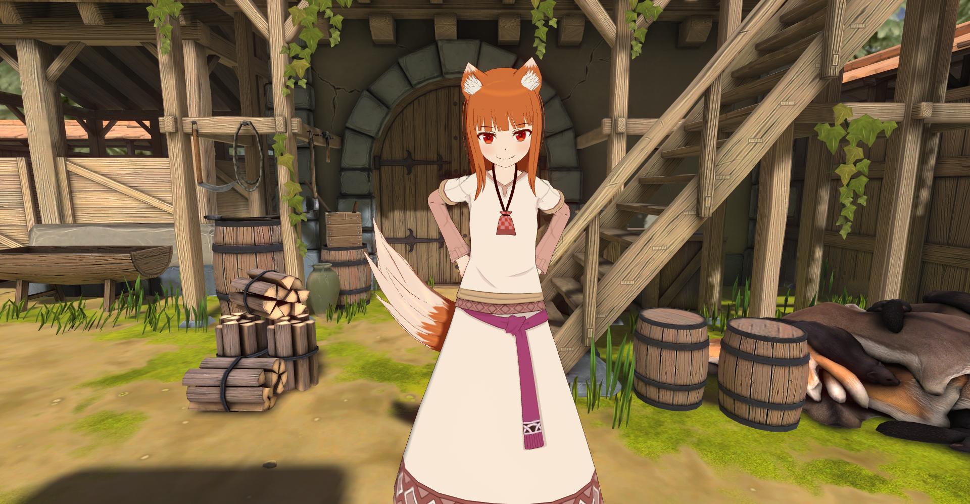 赫萝#和#缪莉#都很卡哇伊~ 又是一波卖母女角色,#狼与羊皮纸#不安排