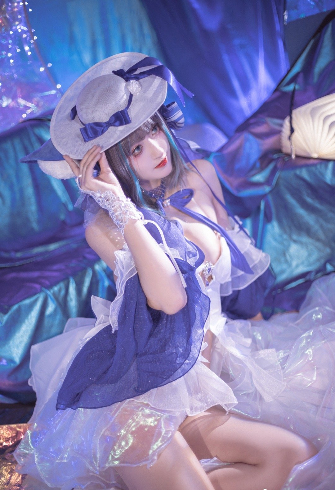 Luisa_零纱纱柴郡冰雪公主cosplay7