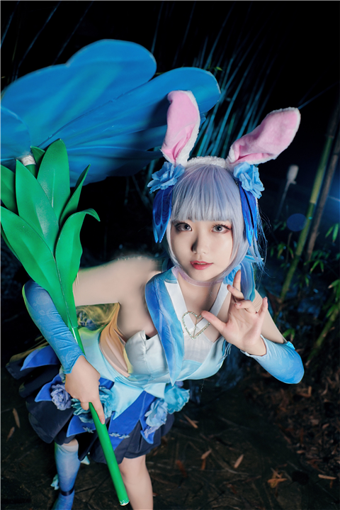 仙贝鸦王者荣耀公孙离CosPlay3