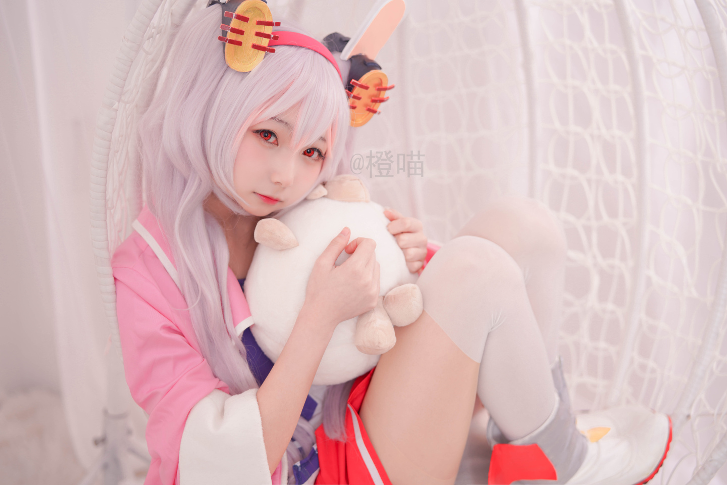 橙喵碧蓝航线拉菲Cosplay7