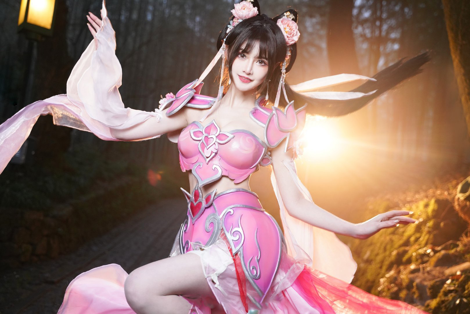 露兒大魔王蜀门手游百花cosplay2