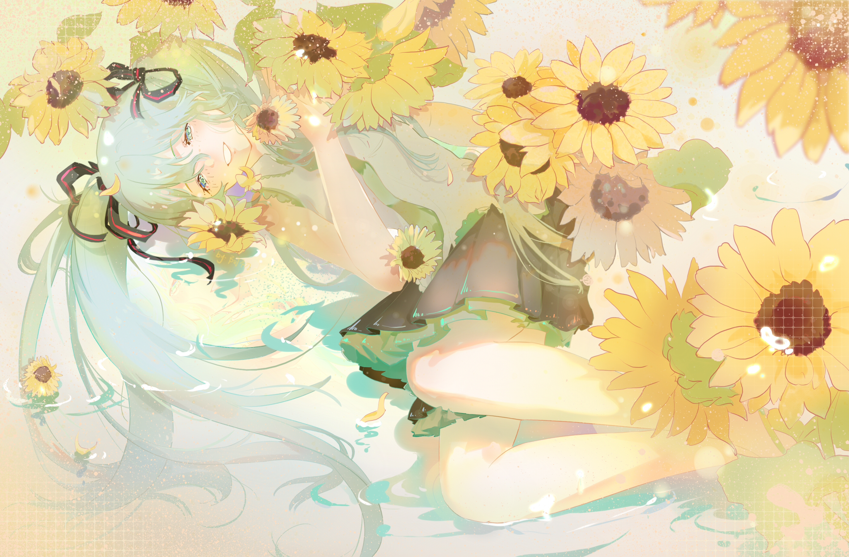 举报 给miku画的39日的图 vocaloid 初音未来 同人  |   · 上传时间