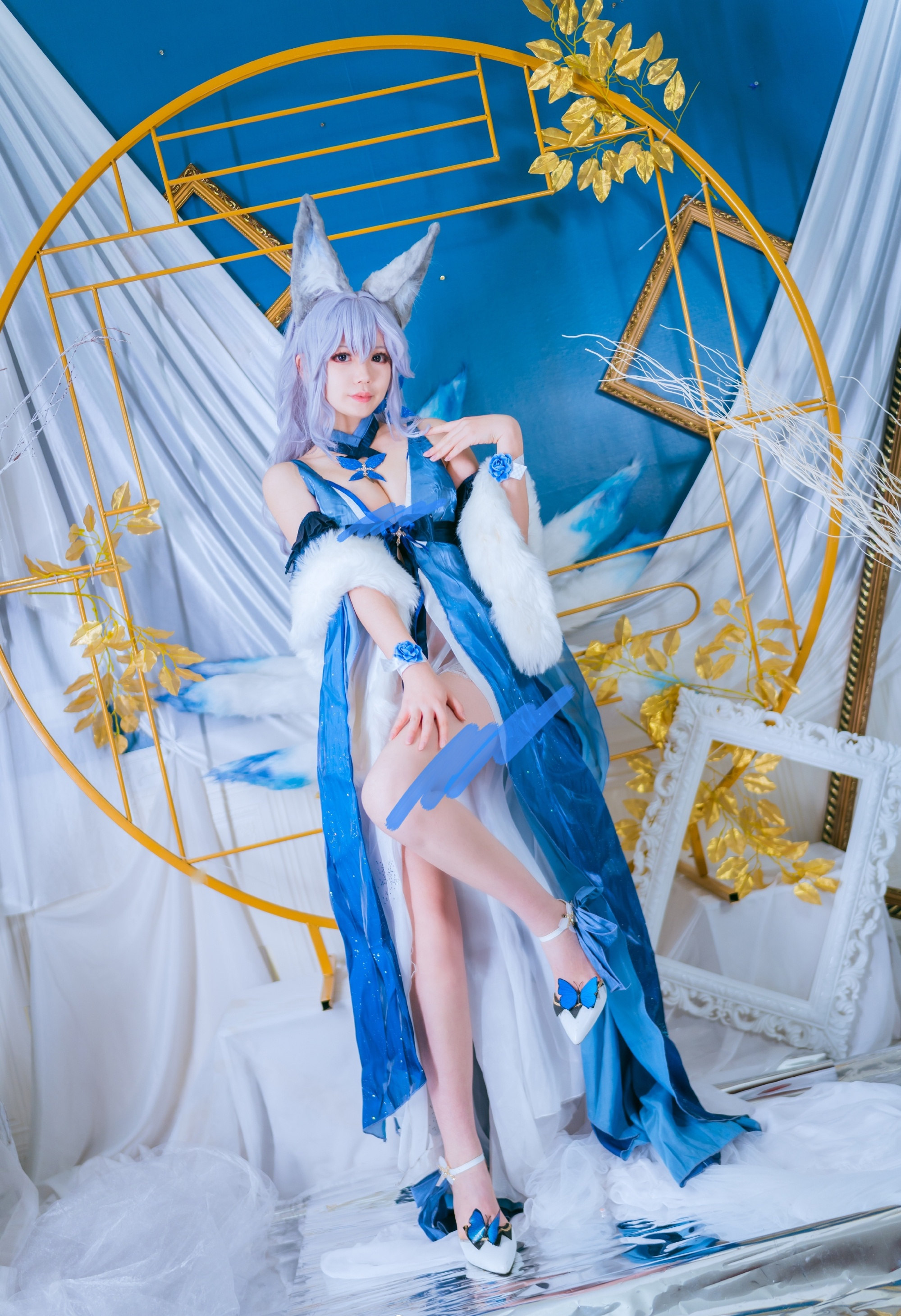 安缇兔碧蓝航线信浓胧月十夜cosplay3