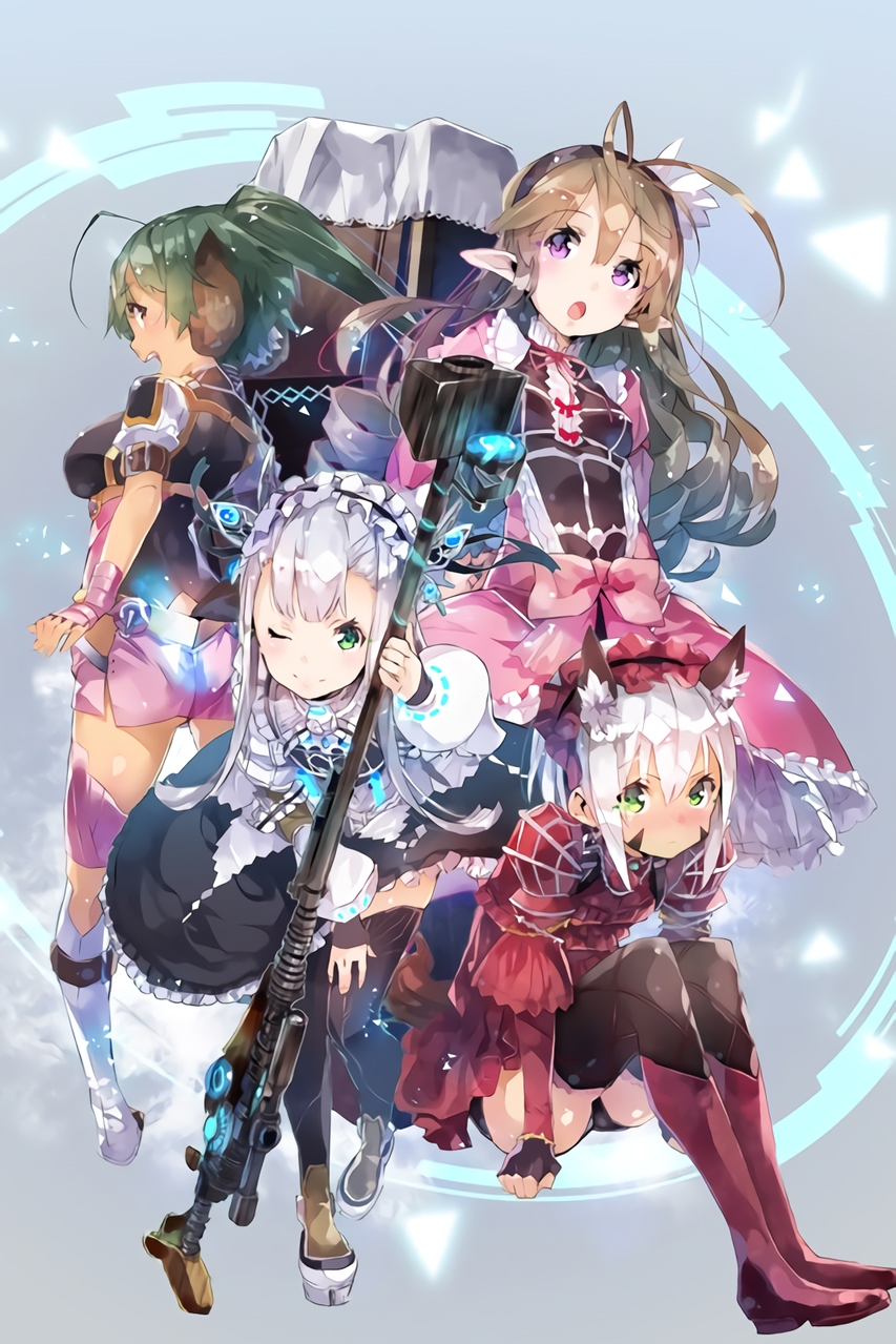 萌萌侵略者高清精美壁纸6p