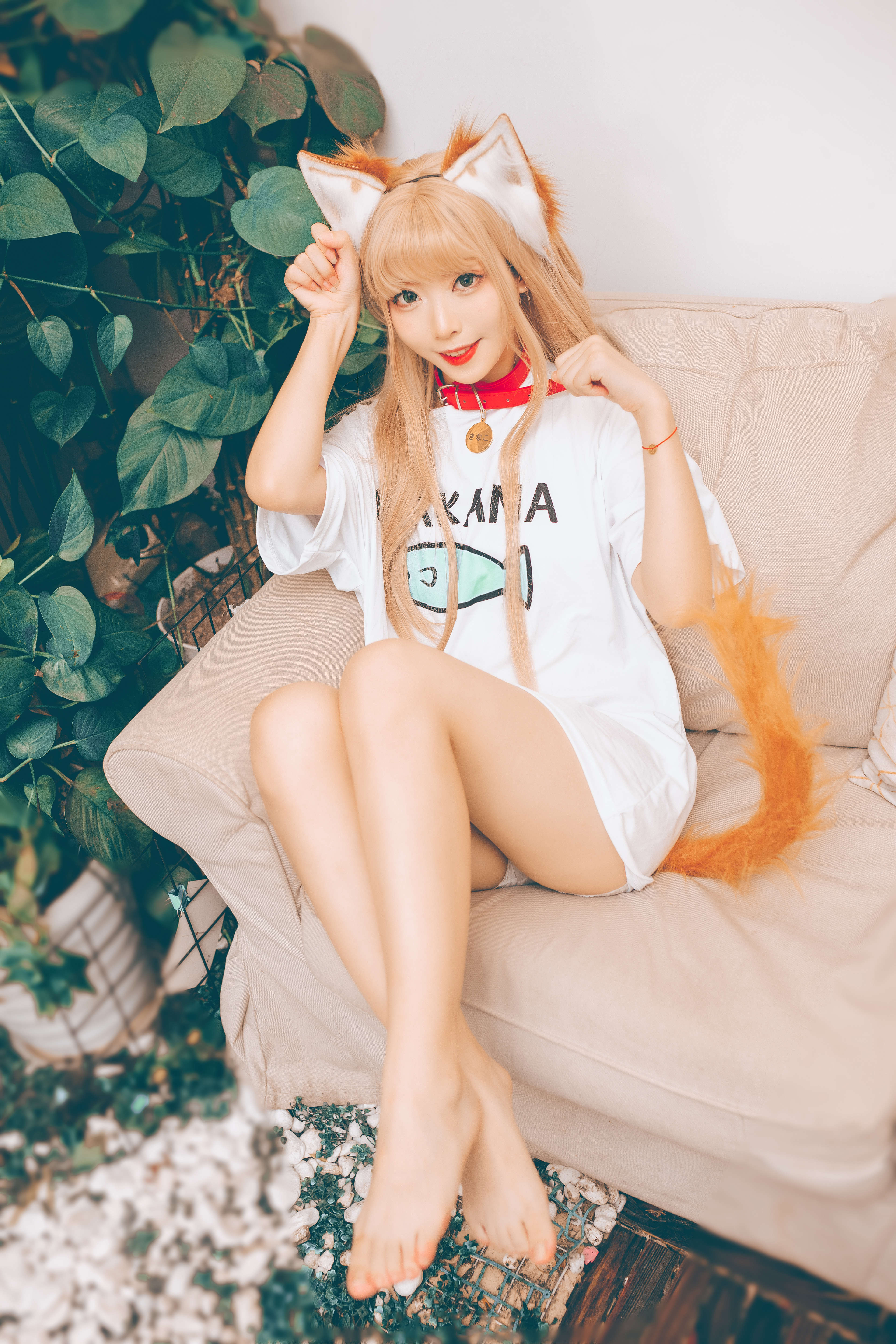 子姬ZJ黄豆粉猫娘cosplay3