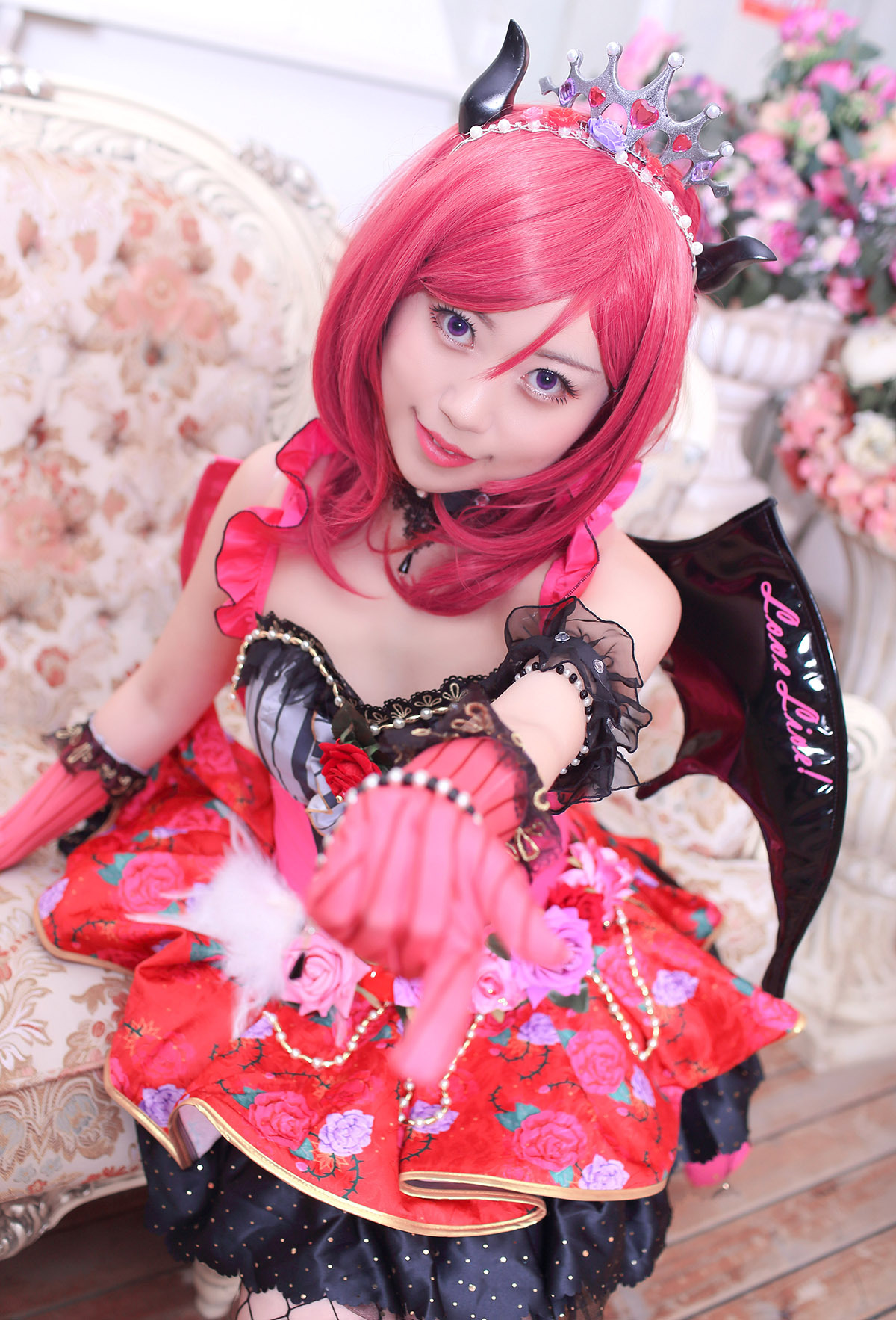 聆风Lovelive西木野真姬小恶魔觉醒cosplay7