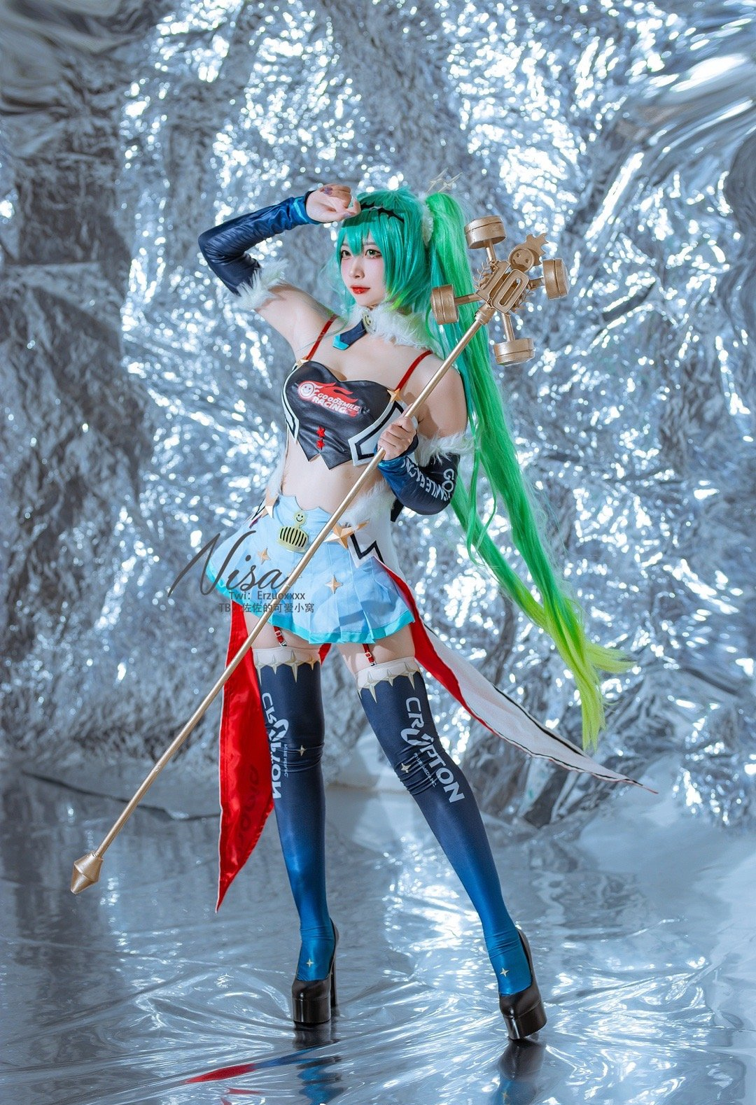 二佐Nisa初音未来cosplay2