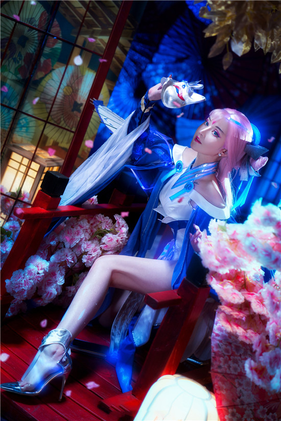 露兒大魔王王者荣耀貂蝉Cosplay4