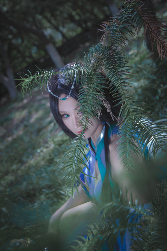 虚空_澪绫阴阳师手游八百比丘尼cosplay8