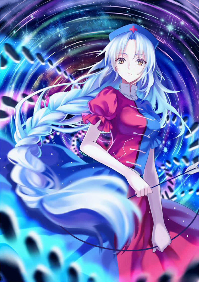 弹幕东方 画师:鏡 area 来自推特p站 #东方project##东方##绘画##插画