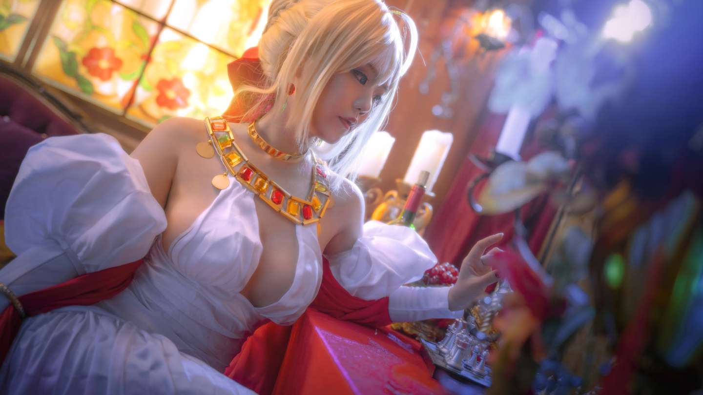 夜七Lucille-Fate grand order尼禄cosplay4