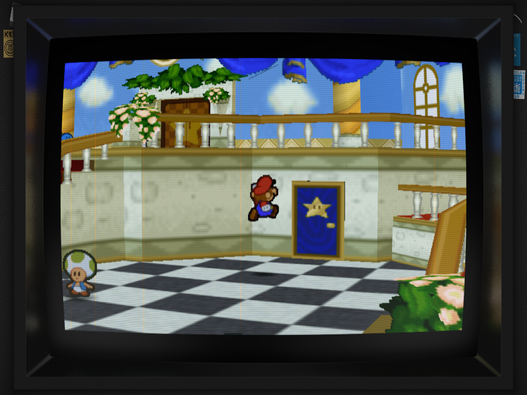 N64 纸片马里奥