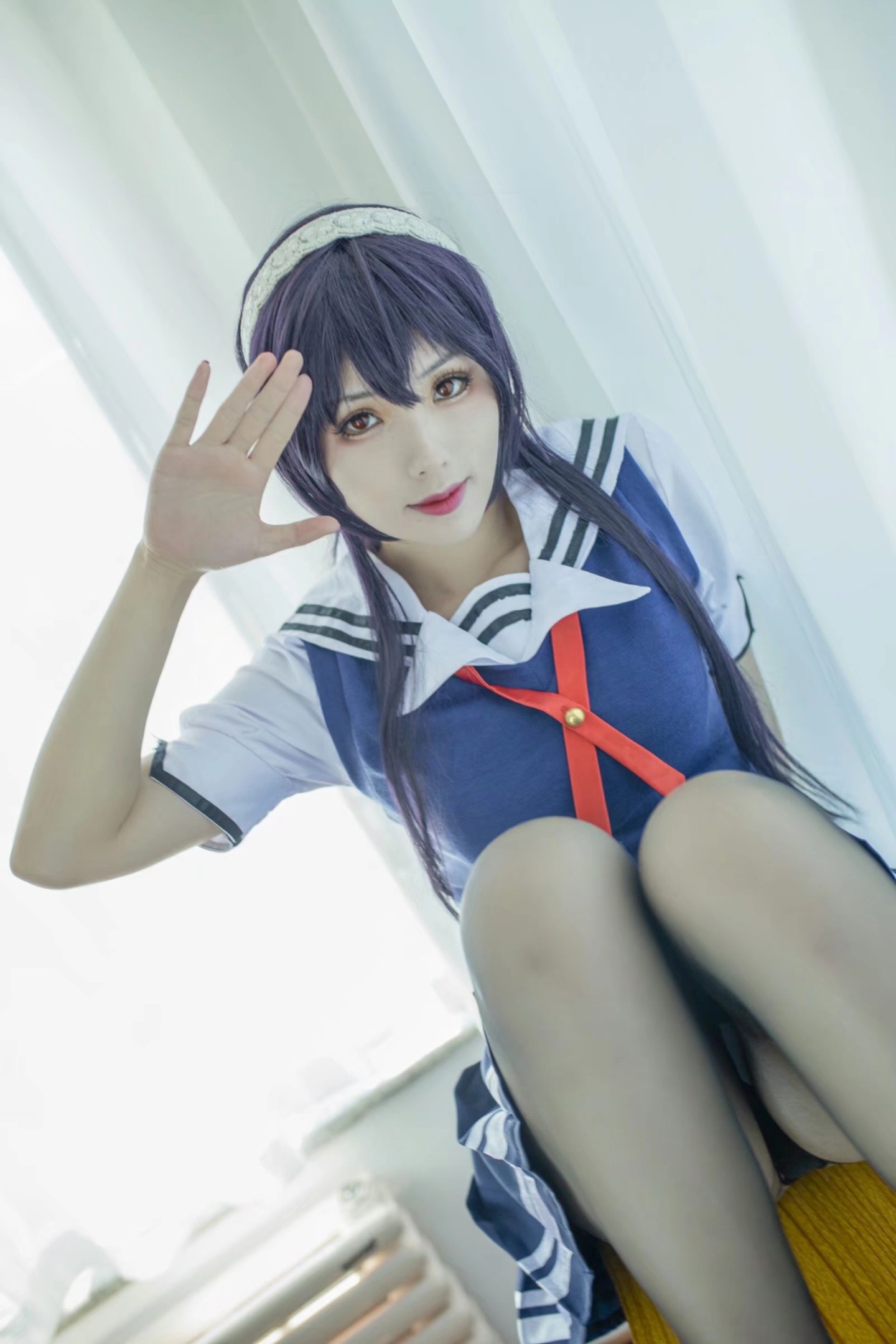 钛合金霞之丘诗羽CosPlay一路人女主的养成方式5