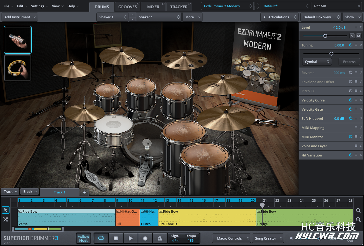 图片[1]-Toontrack Superior Drummer 3 v3.2.6 (Win&Mac带完整预置扩展)-HYLCWR