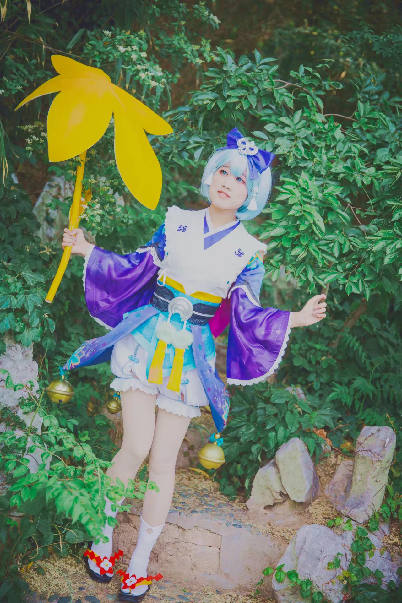 cos正片萤草丹枫秋意