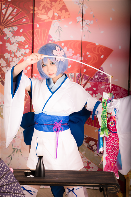 祭漓漓从零开始的异世界生活雷姆Cosplay3