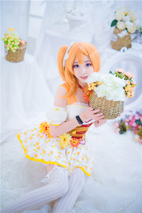 蓝裳LoveLive穗乃果Cosplay4