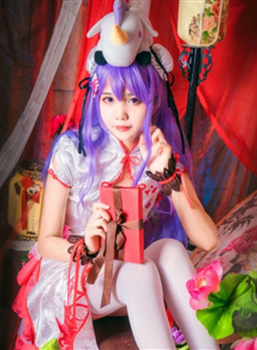 瑾曦Cosplay碧蓝航线独角兽旗袍