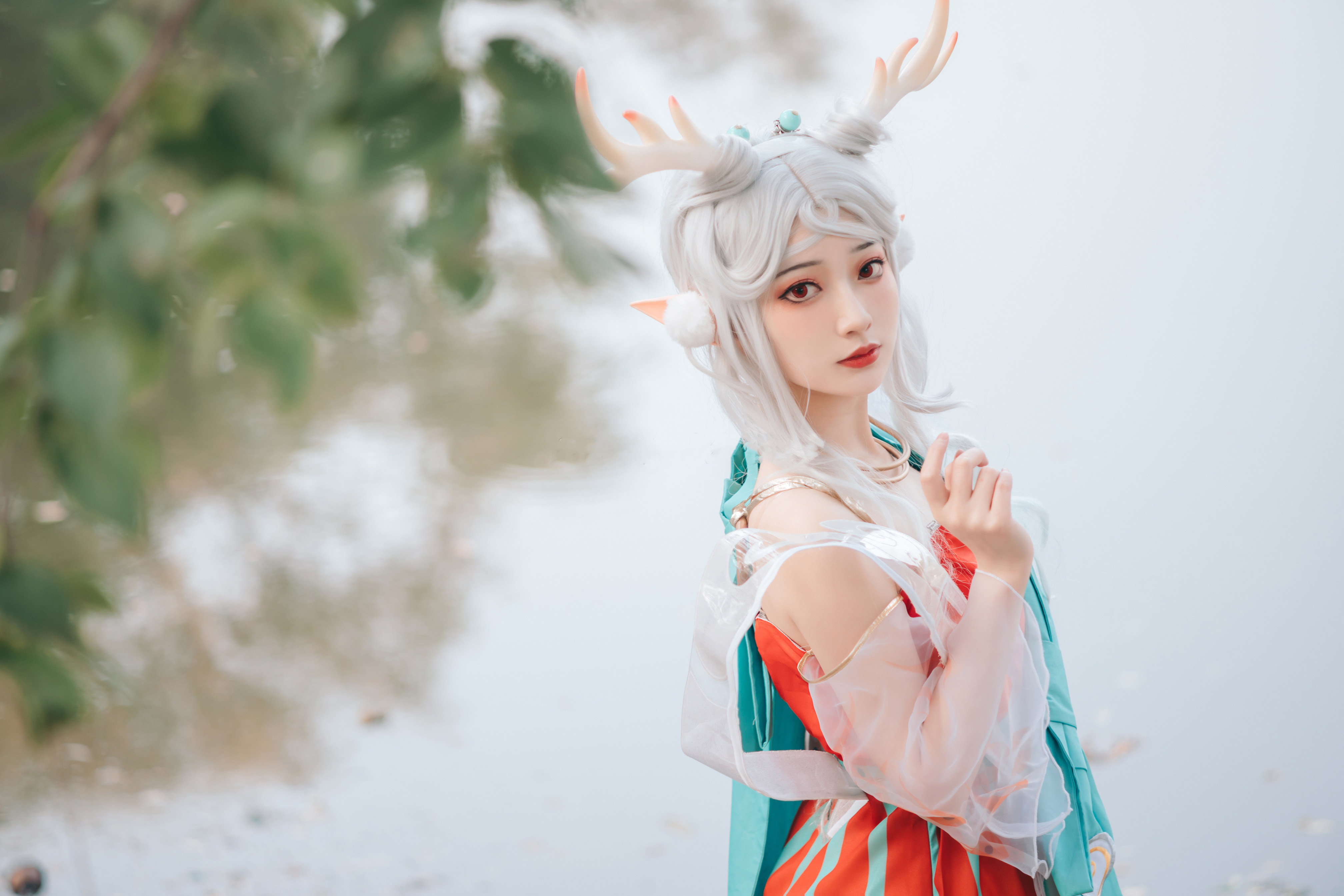 桃墨王者荣耀瑶瑶公主CosPlay8