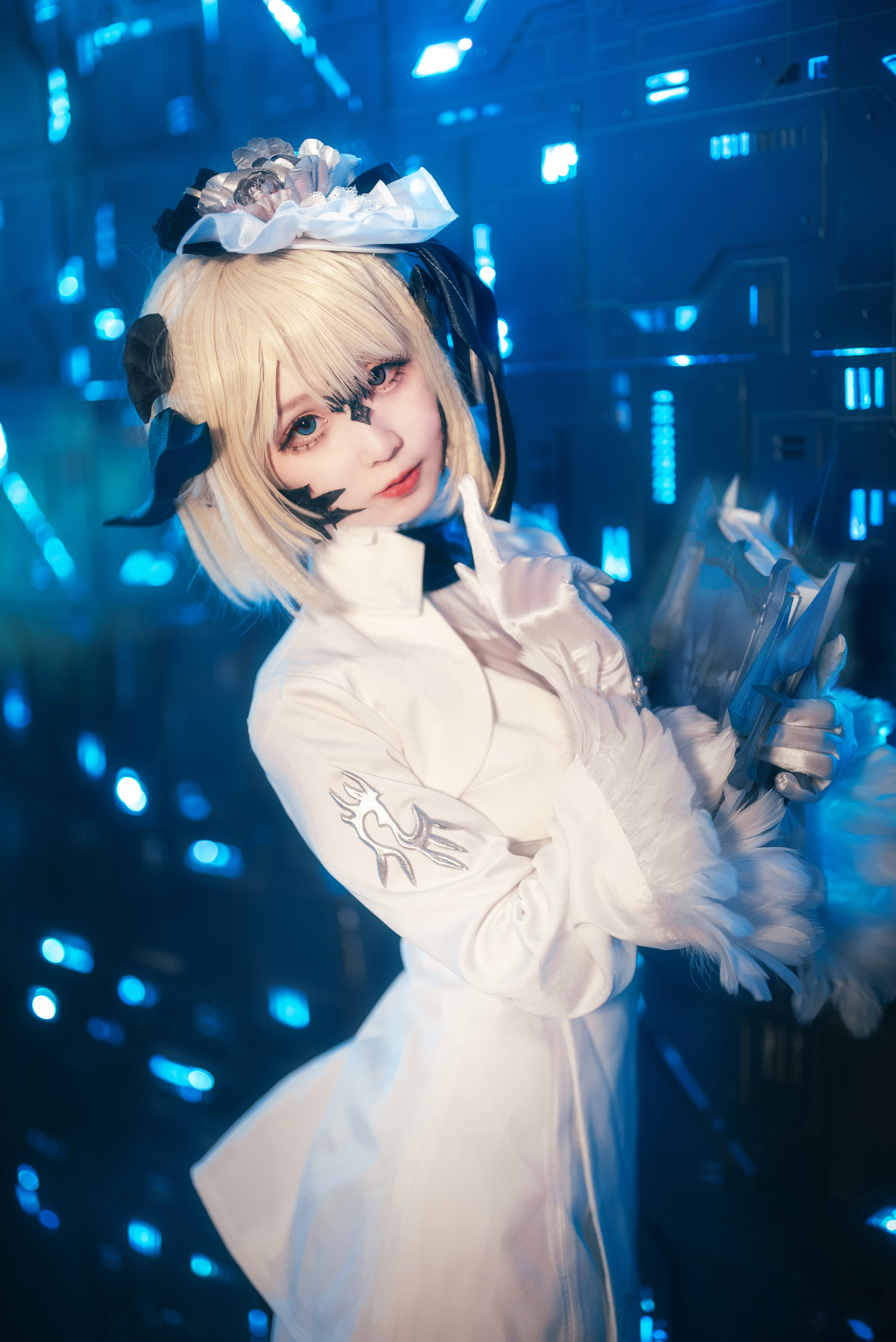 无风霖鹿最终幻想14学者黑龙CosPlay5